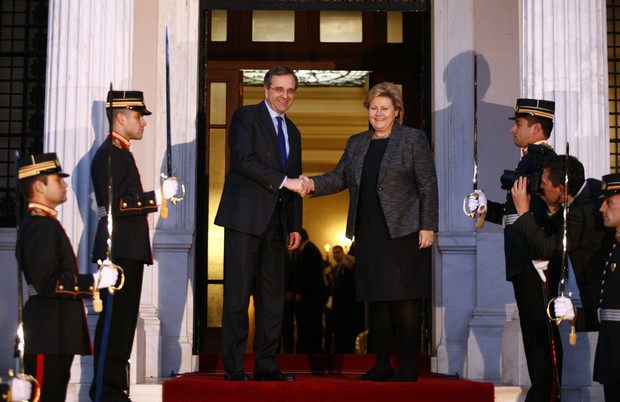 Συνάντηση Σαμαρά – Σόλμπεργκ: Νορβηγικό ενδιαφέρον για επενδύσεις στον τομέα της ενέργειας