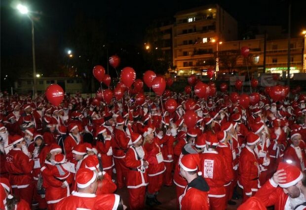 Χιλιάδες Άγιοι Βασίληδες θα ξεχυθούν στους δρόμους των Χανίων