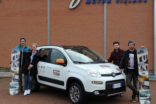 Το Fiat Panda 4×4 Antartica έβαλε…πλώρη για το Sochi