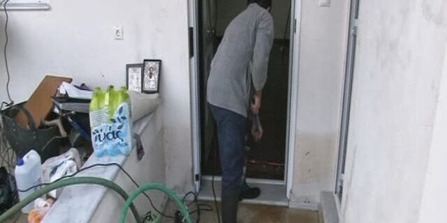 Πλημμύρες στην Κορινθία, ανεμοστρόβιλος στην Ηλεία, χιόνια στη Μακεδονία