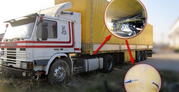 Λαθροδιακινητής μετέφερε 15 μετανάστες μέσα σε νταλίκα