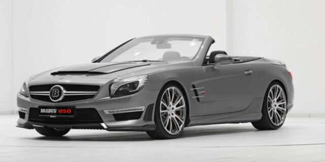 H Brabus εκτοξεύει την Mercedes SL63 AMG στους 850 ίππους…
