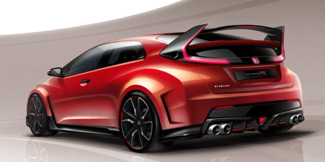 Σαλόνι Γενεύης. Αποκαλυπτήρια για το νέο Honda Civic Type R Concept