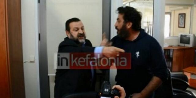 “Άναψαν τα αίματα” στην Κεφαλλονιά: Παραλίγο στα χέρια ο Β. Κεγκέρογλου με συνδικαλιστή