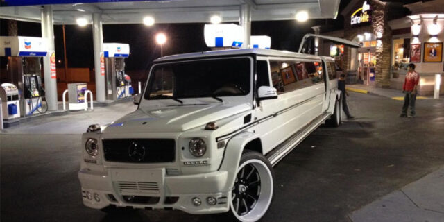 H Mercedes G-Class έγινε λιμουζίνα με 6 τροχούς και πόρτες Gullwing