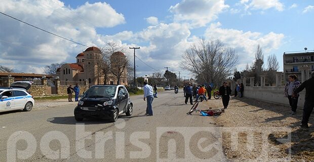 Ηλεία: Σοβαρός τραυματισμός 74χρονου ποδηλάτη από παράσυρση στην Αμαλιάδα!