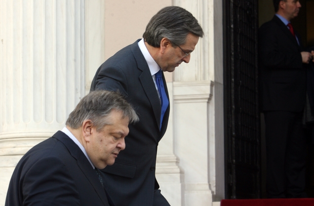 Συνάντηση Σαμαρά – Βενιζέλου με το βλέμμα στην τρόικα