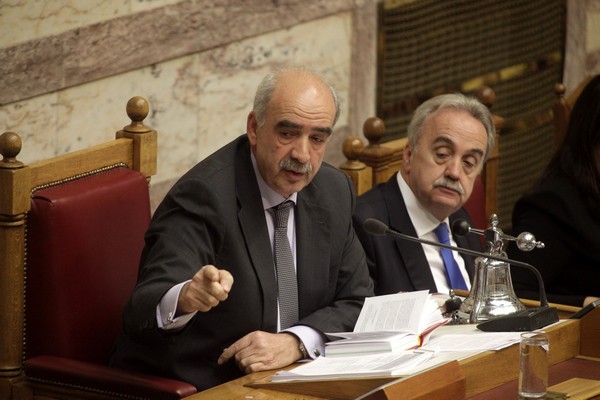 Απορρίφθηκε η πρόταση μομφής κατά του προέδρου της Βουλής. Μεϊμαράκης: Δεν θα επιτρέψουμε στο πεζοδρόμιο να κάνει κουμάντο