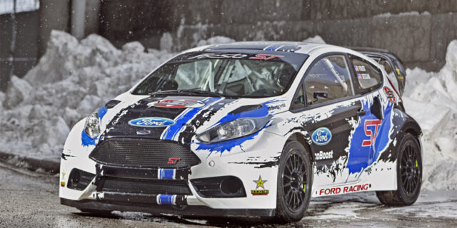 Δείτε σε βίντεο τις δυνατότητες του Ford Fiesta ST rallycross στο χιόνι