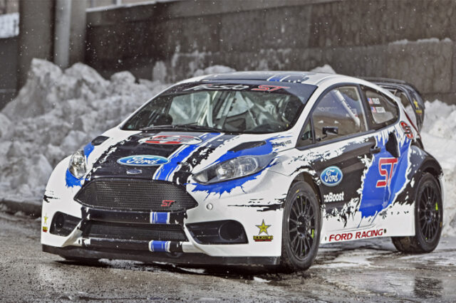 Δείτε σε βίντεο τις δυνατότητες του Ford Fiesta ST rallycross στο χιόνι