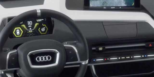 James 2025. To εικονικό cockpit που έφτιαξαν η Audi και η Volkswagen