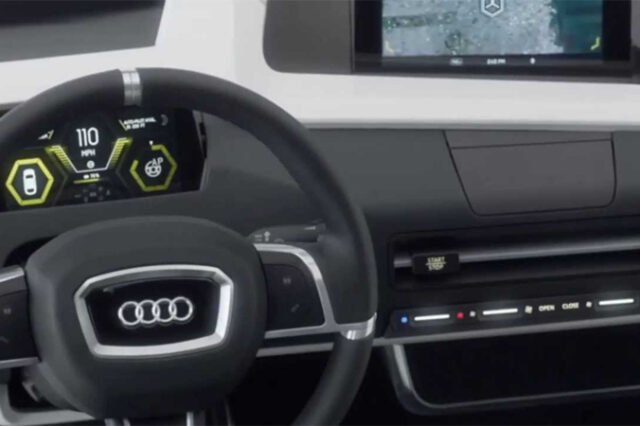 James 2025. To εικονικό cockpit που έφτιαξαν η Audi και η Volkswagen