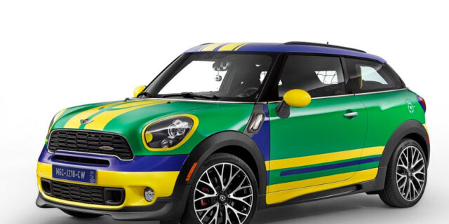 Η Mini πηγαίνει …Μουντιάλ με το Paceman GoalCooper