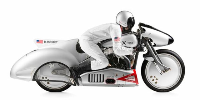 B-Rocket. Μοτοσικλέτα βγαλμένη από τα πιο τρελά όνειρα