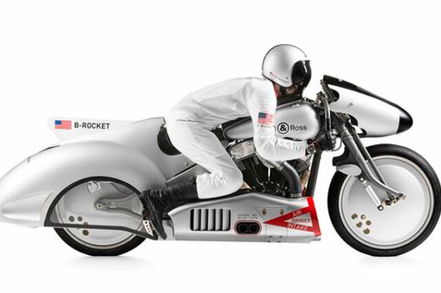 B-Rocket. Μοτοσικλέτα βγαλμένη από τα πιο τρελά όνειρα