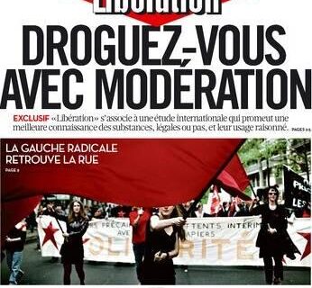 Το εξώφυλλο της Liberation που προκαλεί: “Μαστουρώστε υπεύθυνα”