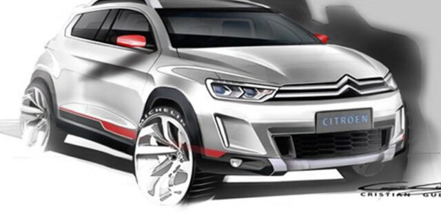 Τα σκίτσα από ένα …μυστηριώδες crossover της Citroen