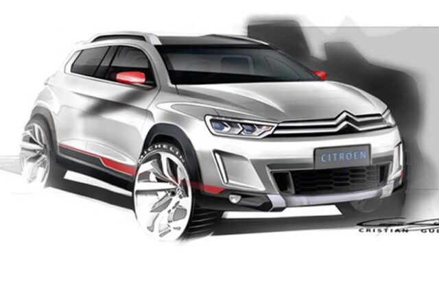 Τα σκίτσα από ένα …μυστηριώδες crossover της Citroen