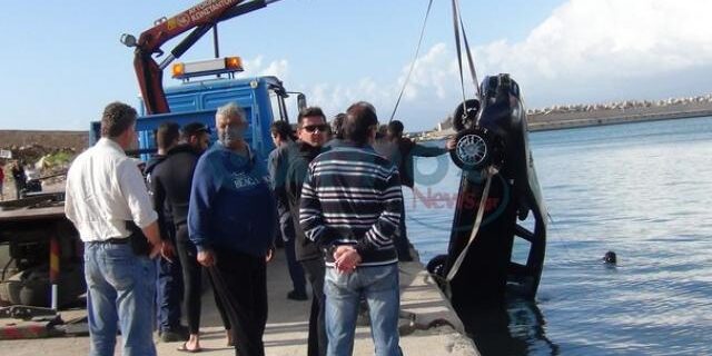 Νεκρός εντοπίστηκε και ο οδηγός του ΙΧ που έπεσε στο λιμάνι της Κυπαρισσίας