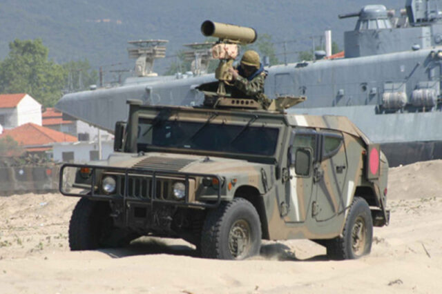 Η πιο θανατηφόρα στρατιωτική έκδοση του Hummer είναι ελληνική