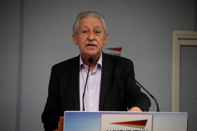 Κουβέλης: “Η κυβέρνηση έχει κάνει δεξιά, βαθιά συντηρητική στροφή”