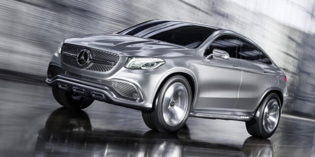 H Mercedes αποκάλυψε το Concept Coupe SUV, αντίπαλο δέος για την BMW X6