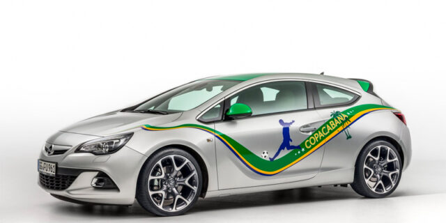 Opel Astra Copacabana. Με ασυναγώνιστο πακέτο για τους τελικούς στη Βραζιλία
