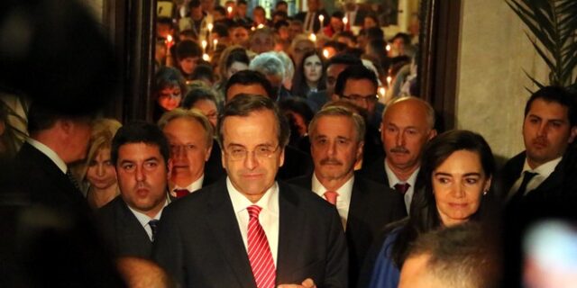 Σαμαράς: Το αναστάσιμο φως θα βγάλει νικητές τους Έλληνες