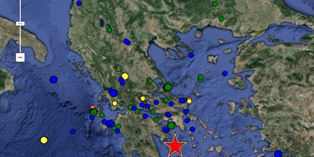 Ισχυρός σεισμός με μεγάλη διάρκεια έγινε αισθητός στην Αθήνα