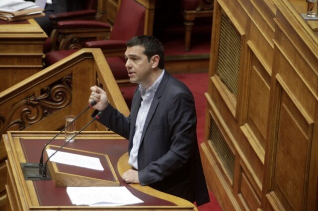 Τσίπρας για Μεσοπρόθεσμο: Κρύβουν ατζέντα αντιλαϊκών μέτρων που θα εφαρμοστούν μετά τις ευρωεκλογές