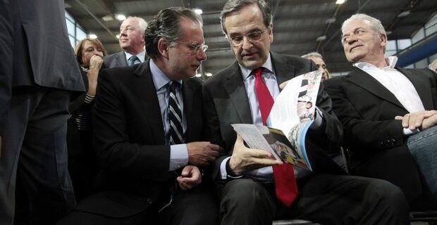Στο πλευρό του Γιώργου Κουμουτσάκου, ο Αντώνης Σαμαράς