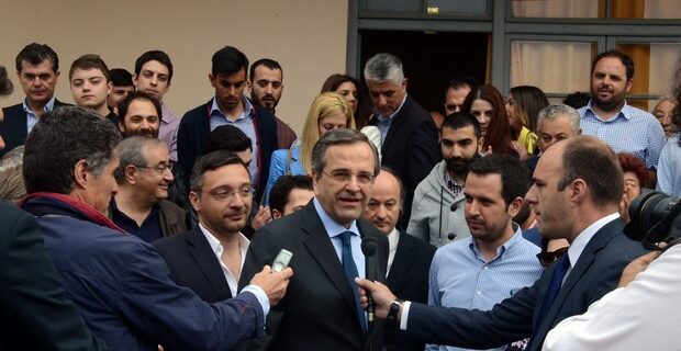 Έθεσε δίλημμα ευρωεκλογών ο Σαμαράς
