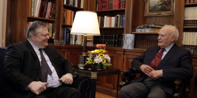 E. Βενιζέλος στον Κ. Παπούλια: Δεν αντέχει κανείς λιτότητα και ανεργία, θέλουμε σταθερότητα