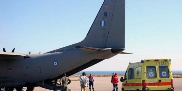 Αερομεταφορά εγκύου και διδύμων από τα Δωδεκάνησα στην Αθήνα