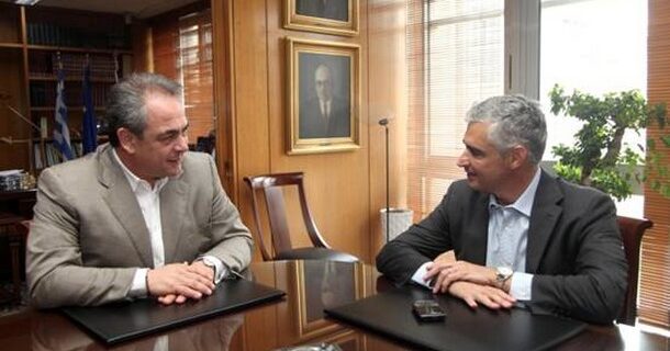 Συνάντηση Σπηλιωτόπουλου με τον πρόεδρο του ΕΒΕΑ