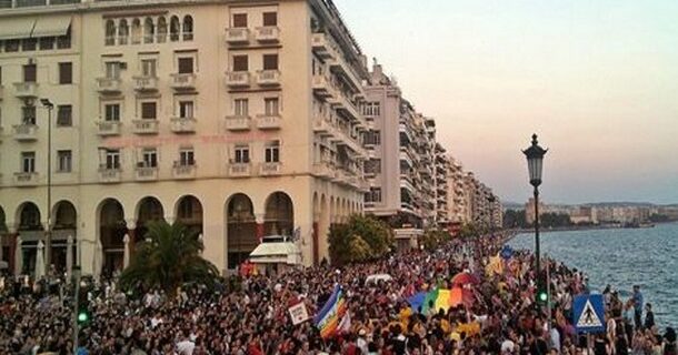 Κοσμοσυρροή στη Θεσσαλονίκη για το Gay Pride