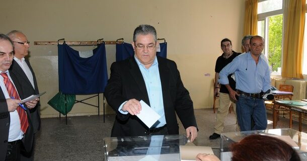Ευρωεκλογές 2014. Δ. Κουτσούμπας: “Αν ο λαός στοχεύσει σωστά σήμερα, θα ελπίζουμε σε ένα καλύτερο αύριο”