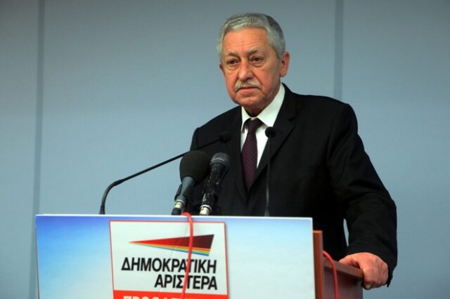 Συζήτηση για μείωση του χρέους προτείνει ο Κουβέλης