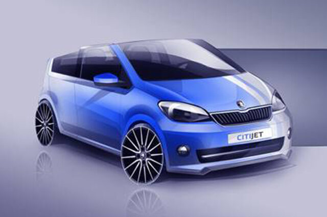 ŠKODA CitiJet. Ένα διθέσιο σπορ κάμπριο βασισμένο στο Citigo