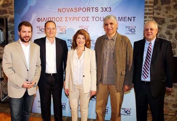 Η νέα διοργάνωση “Novasports 3×3 Φίλιππος Συρίγος Tournament” στηρίζει την καλαθοσφαίριση