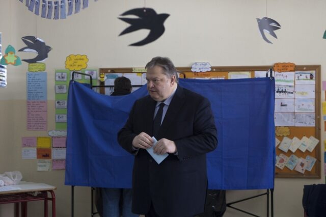 Ευρωεκλογές 2014. Ευάγγελος Βενιζέλος: “Ελπίζω οι Έλληνες να επιλέξουν αυτό που προστατεύει το συμφέρον τους”