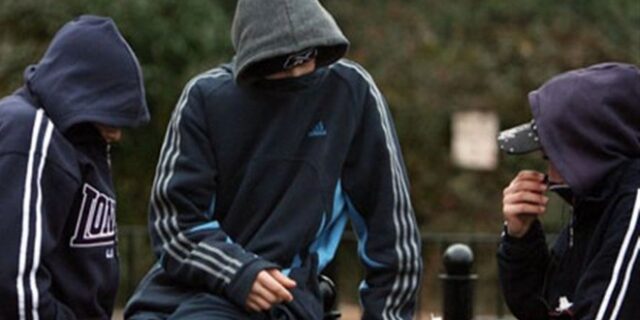 Άγριο ξύλο σε ζευγάρι για δύο κινητά