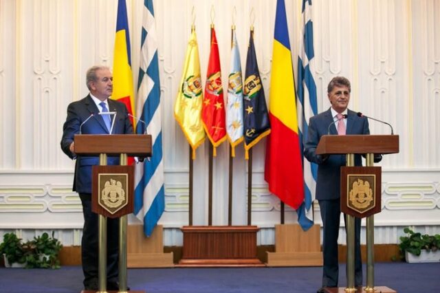 Αβραμόπουλος: Κοινές θέσεις Ελλάδας και Ρουμανίας για Ουκρανία, Μέση Ανατολή και ζητήματα που αφορούν την περιοχή μας