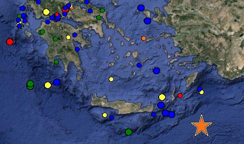 Σεισμός 5,3 Ρίχτερ στην Κρήτη