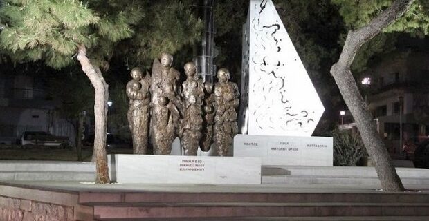Κλέβουν νύχτα τα άσπρα βότσαλα του Μνημείου Μικρασιατικού Ελληνισμού στην Κρήτη