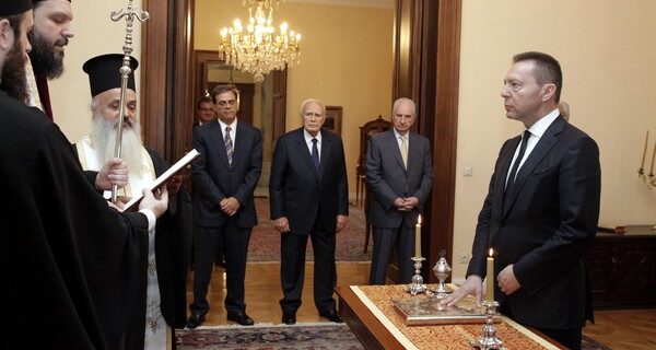 Ορκίστηκε διοικητής της ΤτΕ ο Γιάννης Στουρνάρας