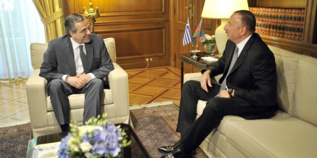 TAP και ΔΕΣΦΑ στο τραπέζι της συνάντησης Σαμαρά-Αλίγιεφ