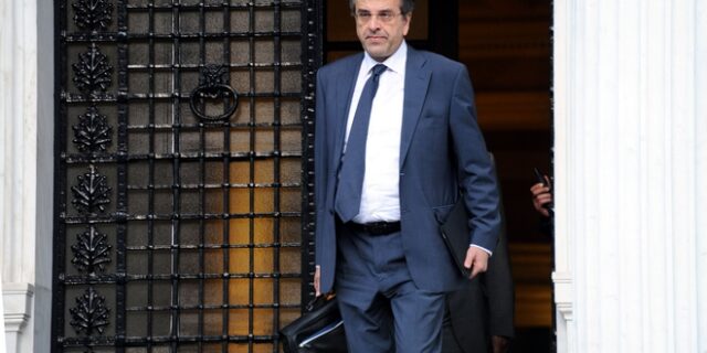 Συνάντηση Σαμαρά – Μώραλη στο Μέγαρο Μαξίμου