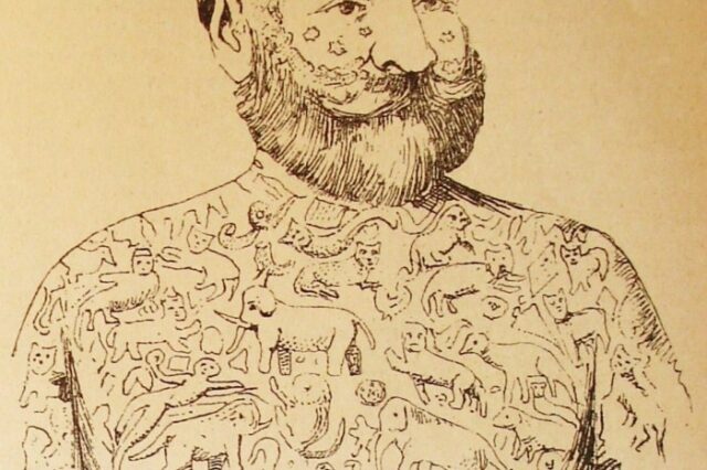 Μηχανή του Χρόνου: Ο “άσωτος” γιος του οπλαρχηγού Κίτσου Τζαβέλλα με ολόσωμο τατουάζ το 1893