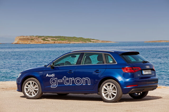 Audi Α3 g-tron. Με 32 ευρώ φυσικό αέριο κάνει τη διαδρομή Αθήνα- Θεσσαλονίκη και πίσω